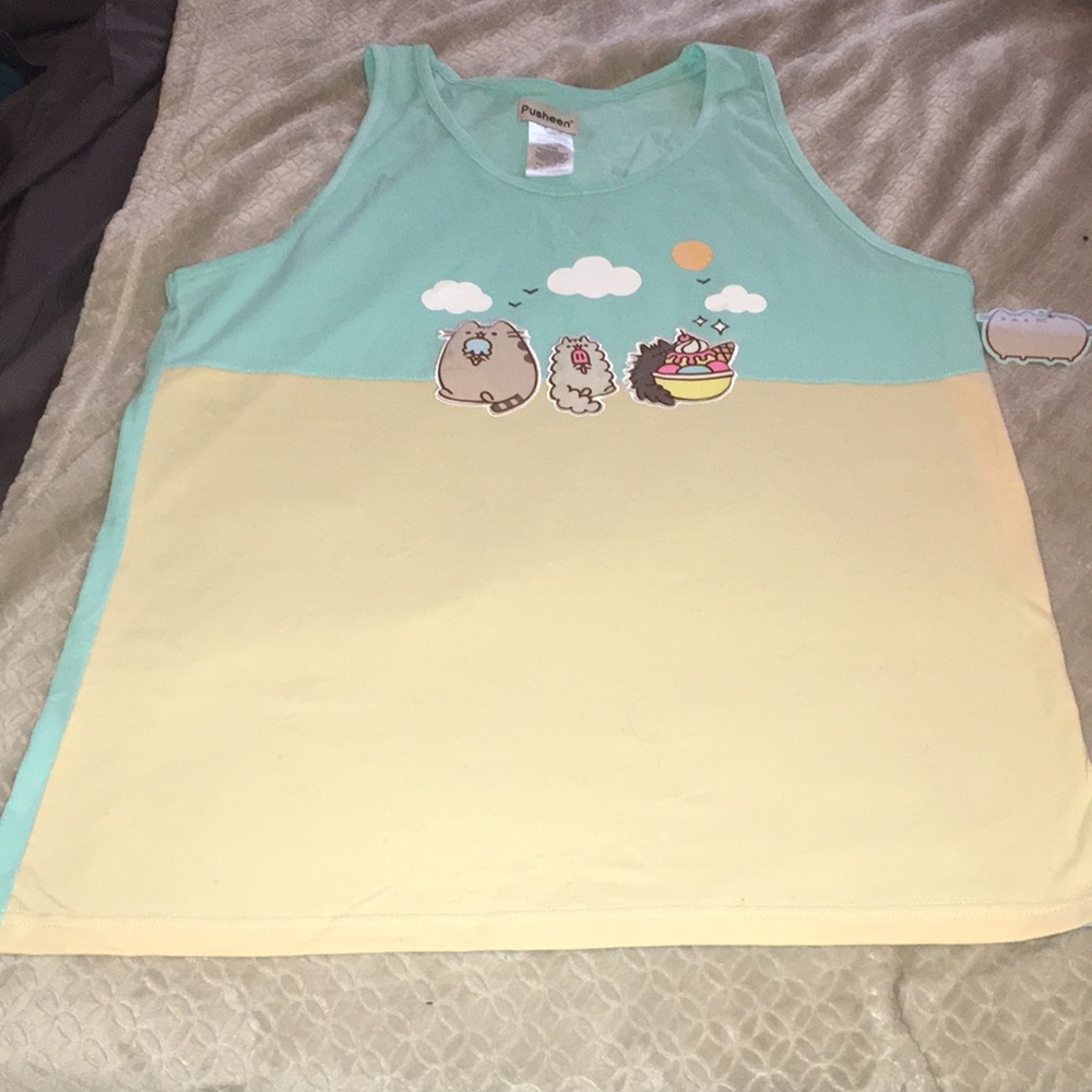 Pusheen Box Exclusive Unisex Summer 2018 Med Tank